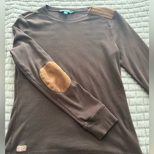 Lauren by Ralph Lauren t shirt size medium with elbow patches